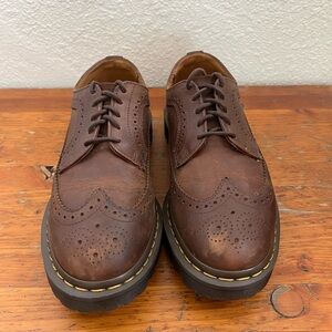 Dr Martens Natural Brown Oxford Shoe